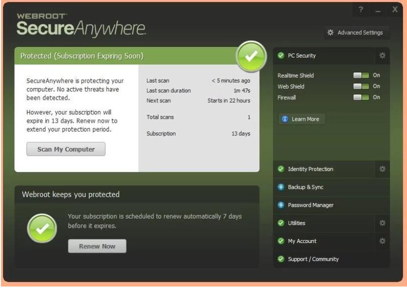 SecureAnywhere AntiVirus