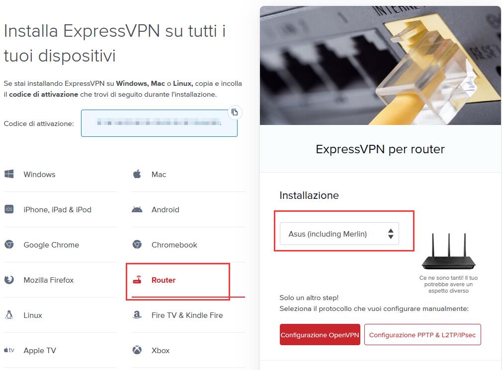 Configurare una VPN su un Router