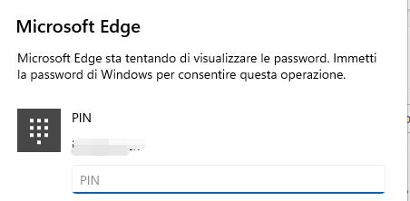 Eliminare password