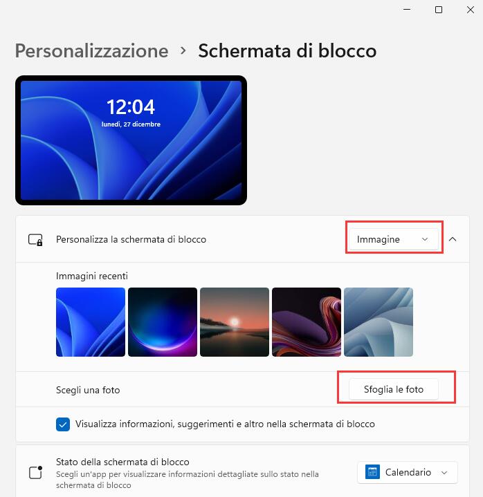 Come Cambiare Lo Sfondo Della Schermata Di Blocco Di Windows 11 PC 